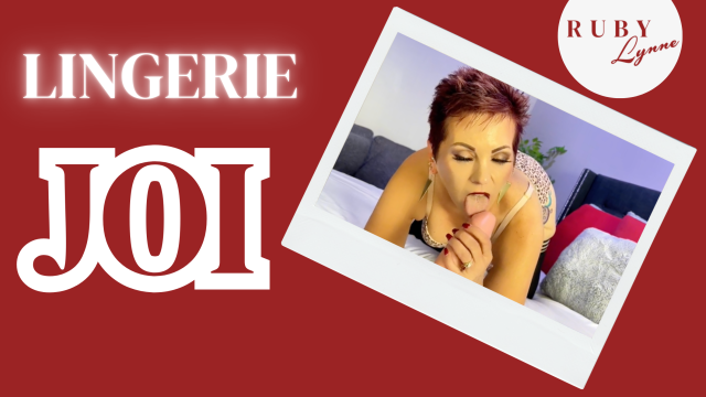 LINGERIE JOI video from RubyLynne