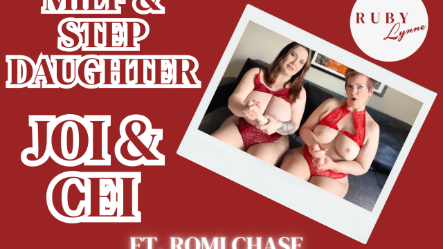 MILF AND STEPDAUGHTER JOI & CEI video from RubyLynne