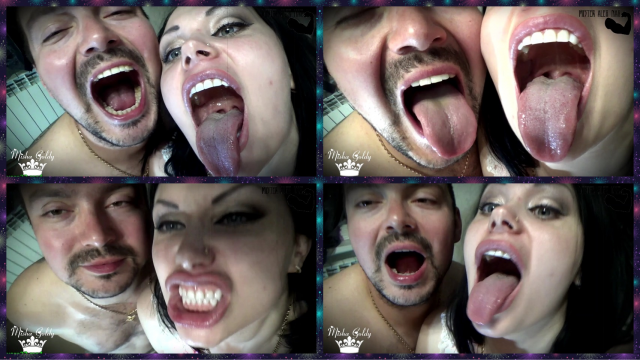 Two Crazy Giants Dangle You Above Their Hungry Mouths Before Fighting Over Who Will Eat You Alive video from Mistress Misha Goldy