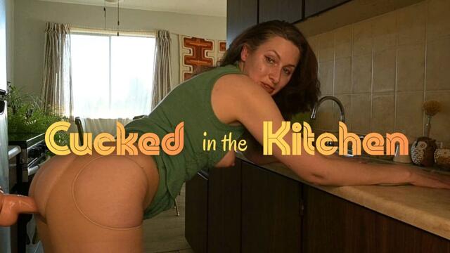 Cucked in the Kitchen video from Sally Franklin