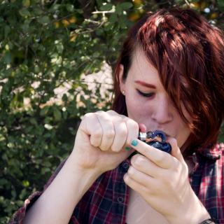 Getting High in the Backyard photo gallery by Sami The Sorceress