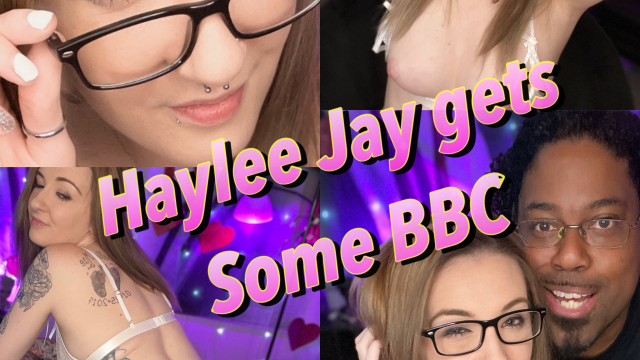 Haylee Jay gets BBC on LIVESTREAM video from Sam Teck