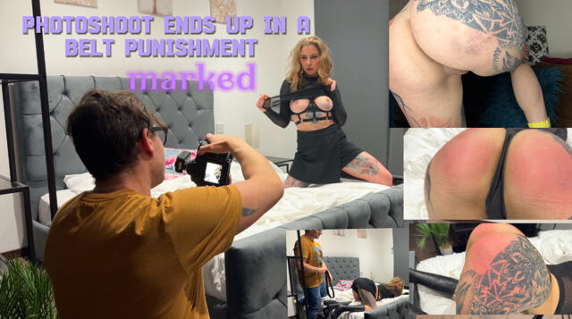 Photoshoot ends up being MARKED video from 