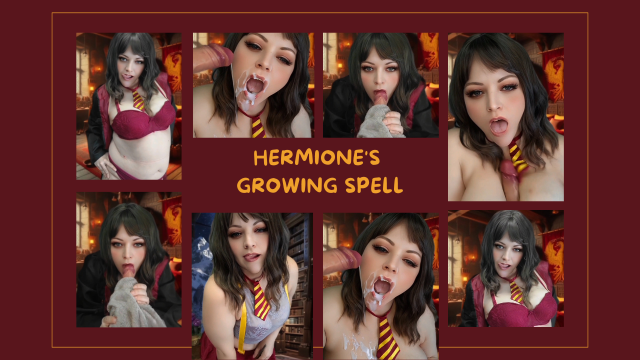 HERMIONE GROWING SPELL video from SapphireStyle90