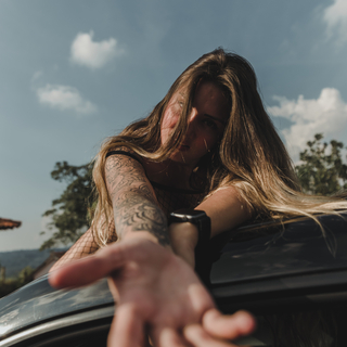 Sara Blonde in CAMARO photo gallery by SaraFilms