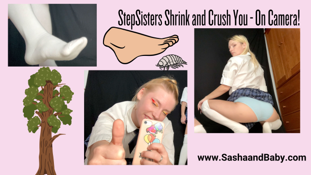 Shrinking Our StepBrother for the Views video from Sasha And Baby
