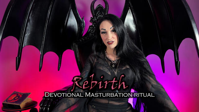 Rebirth - Devotional Masturbation Ritual (Religious Domination, FemDom POV) [4K] | Lady Vi video from Lady Vi
