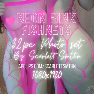 Neon Pink Fishnets 32pc Photo sets photo gallery by Ms Scarlett Smthn