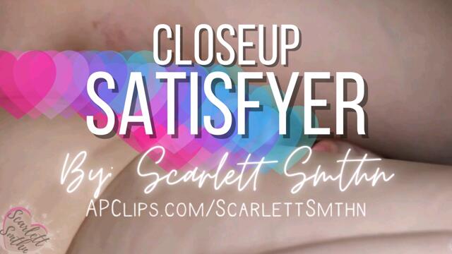 Closeup Satisfyer video from 