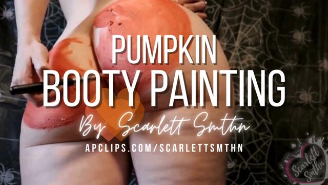 Pumpkin Booty Painting video