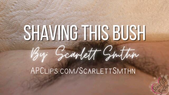 Shaving This Bush video