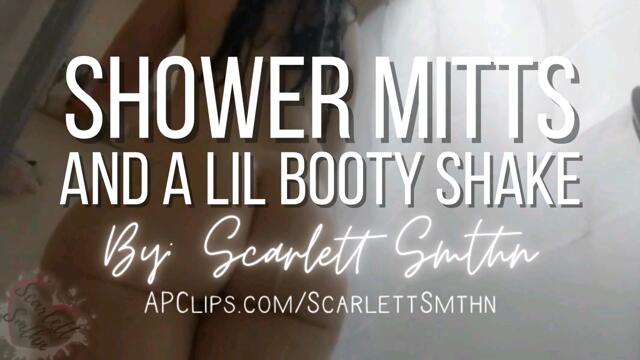 Shower Mitts and a Lil Booty Shake video