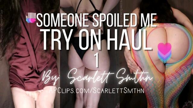 Someone Spoiled Me - Try On Haul 1 (Mobile) video