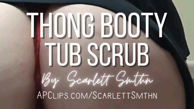 Thong Booty Tub Scrub (Mobile) video from 