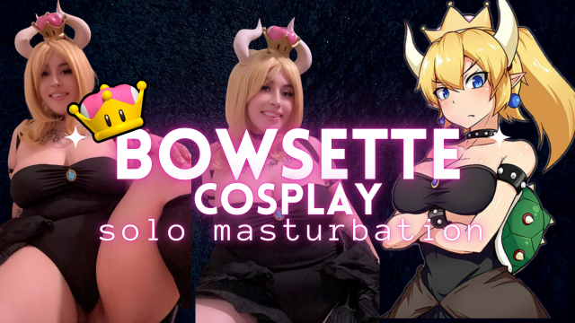 Bowsette Cosplay video from Sedated