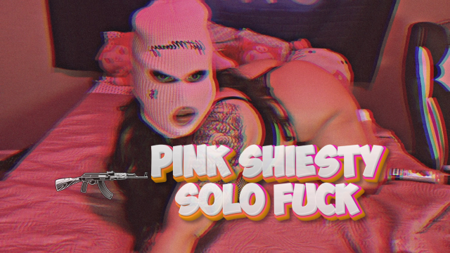 pink mask solo fuck video from Sedated