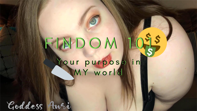 Findom 101 : Your Purpose in My World video