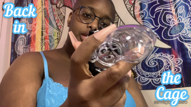 Back in the cage video from Royal Ro