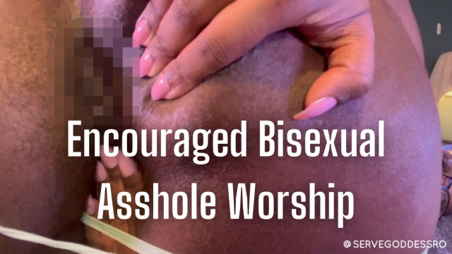 Encouraged Bisexual Asshole Worship video from Royal Ro