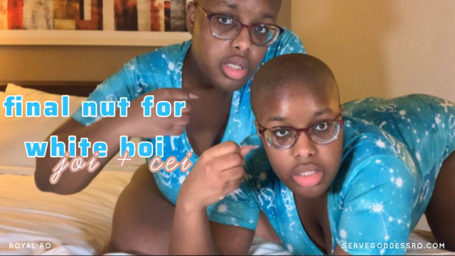 Final nut for white boi JOI CEI BNWO video from Royal Ro