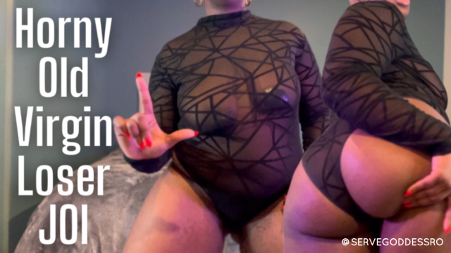 Horny Old Virgin Loser JOI video from Royal Ro