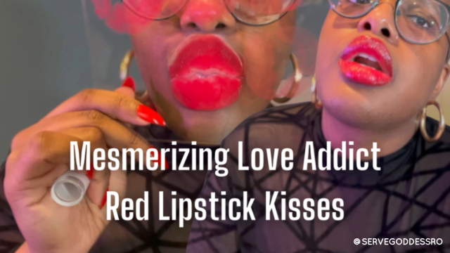 Mesmerizing Love Addict Red Lipstick Kisses video from Royal Ro