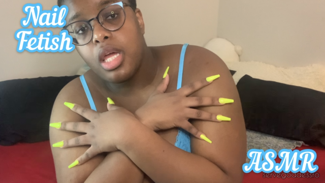 Nail fetish ASMR video from Royal Ro