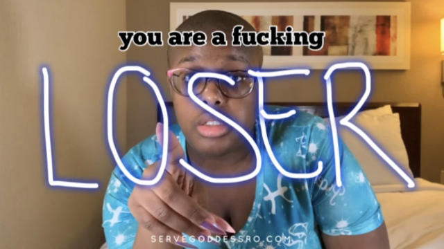 you're a fucking loser: republican incel humiliation video from Royal Ro