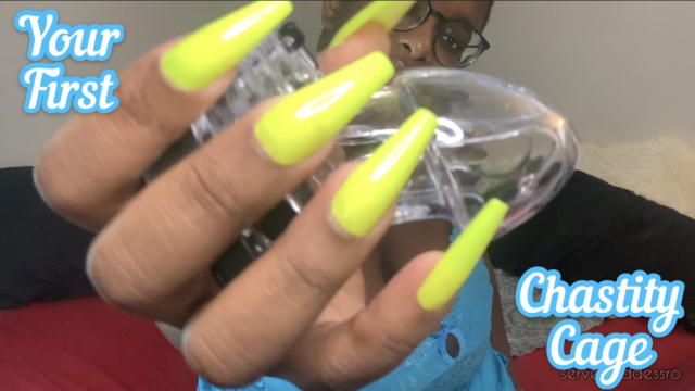 your first chastity cage video from Royal Ro