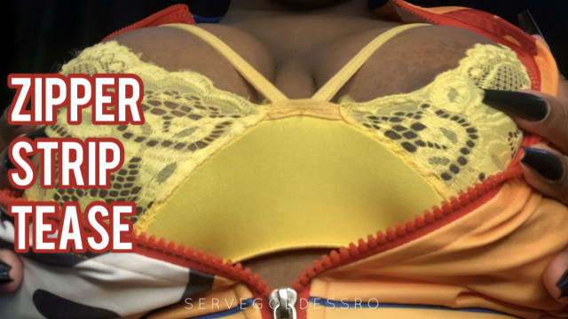 Zipper Strip Tease video from Royal Ro