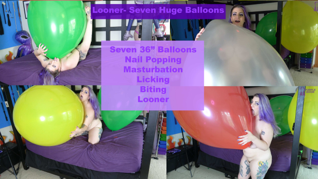 7 Huge Balloons video from Tequila