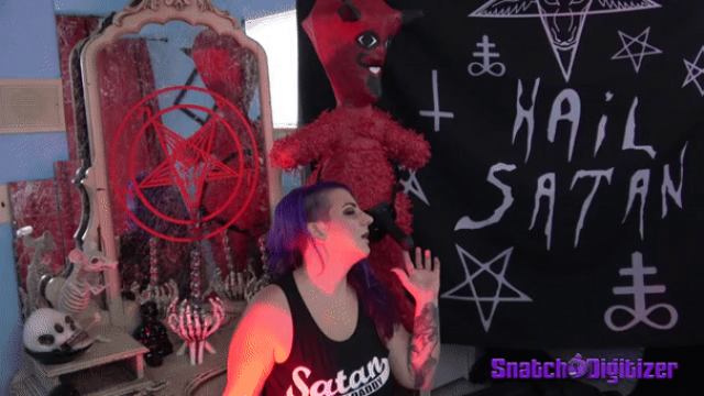 Blasphemous Satan Fuck video from Tequila