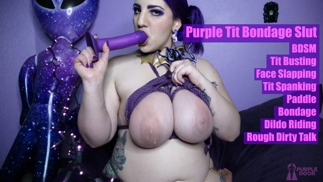 Bondage Tit Busting video from Tequila