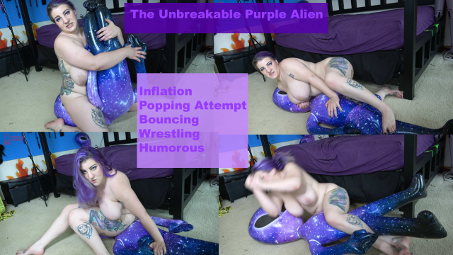 Inflatable Alien Invasion video from Tequila