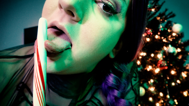 Split Tongue Candy Cane video from Tequila