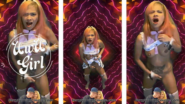 UwU Girl Teaches you Japanese Dirty Talk - Ara Ara video from Sexy Gaming Couple