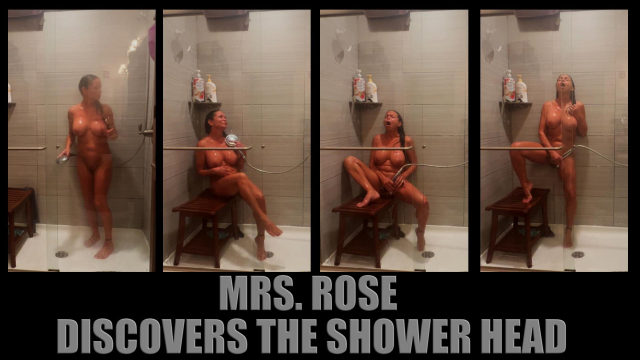 Mrs Rose Discovers the Shower Head video from Siena Rose