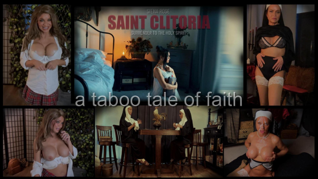 Saint Clitoria video from Siena Rose