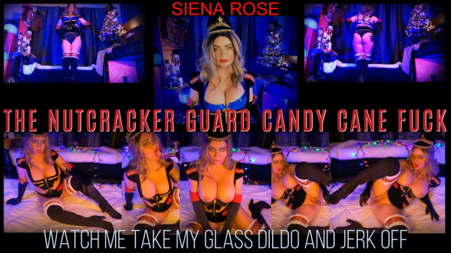 The Nutcracker Guard Glass Candy Cane Fuck video from Siena Rose