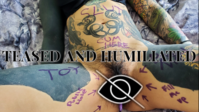 Teased & Humiliated video from Sif Blvck
