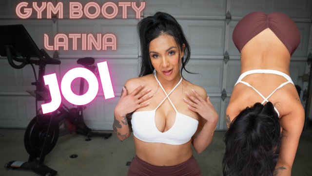 gym booty latina JOI video from Sloansmoans