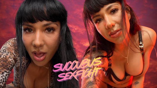 succubus sexfight video from Sloane Sabbath