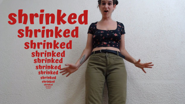 You got shrunken! video from Sally Smiles