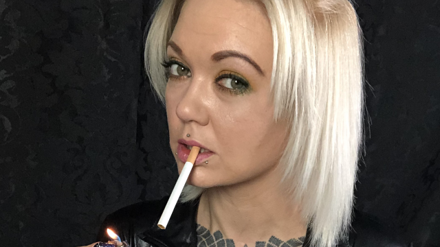 You will watch me smoke & You will like it! video from Smokingvixen