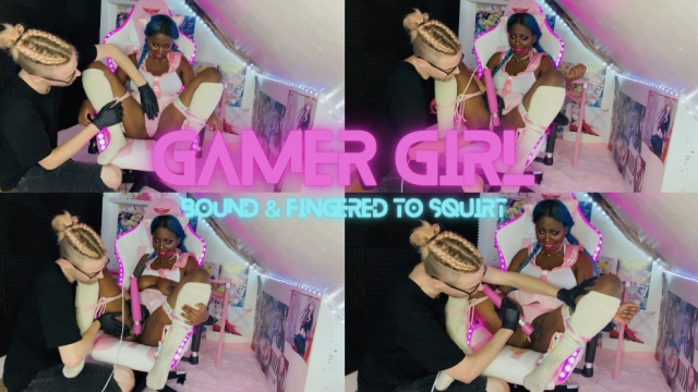 Gamer Girl: Bound & Made to Squirt video from Sol Salvatore
