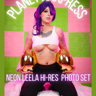Neon Leela Futurama SFW Hi Res Pic Set photo gallery by Stella Von Savage
