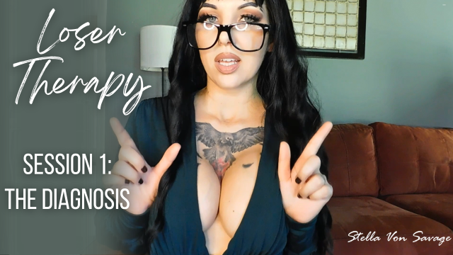Loser Therapy 1 - Diagnosis Test for Beta Males video from Stella Von Savage