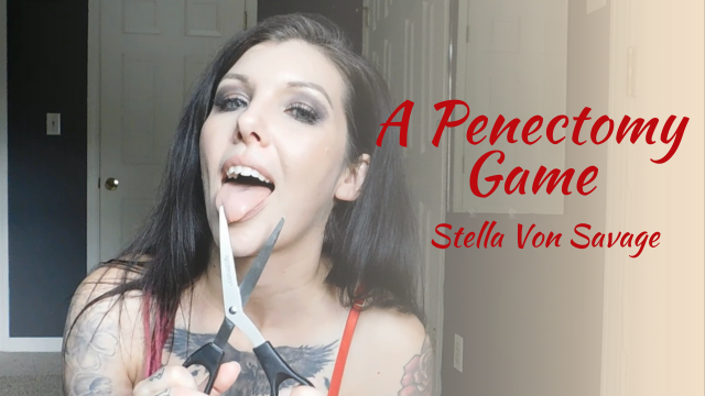 Penectomy JOI Game POV Fantasy video from Stella Von Savage