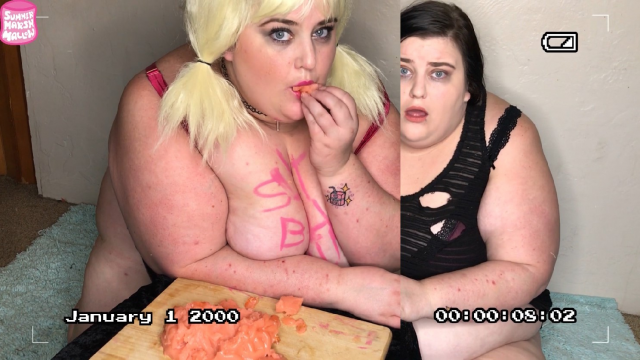 Bimbo Zombie Eats Her Own Brain video from Summer Marshmallow