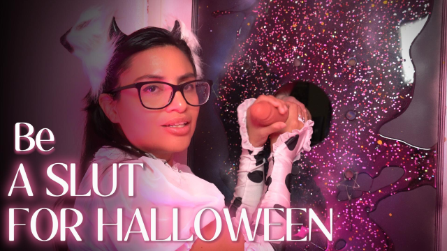 BE A SLUT FOR HALLOWEEN video from Luna Sole
